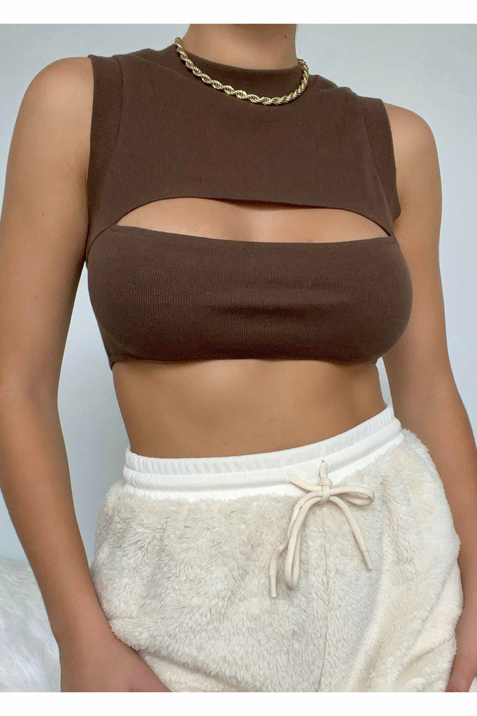 Naomi Top (Chocolate)