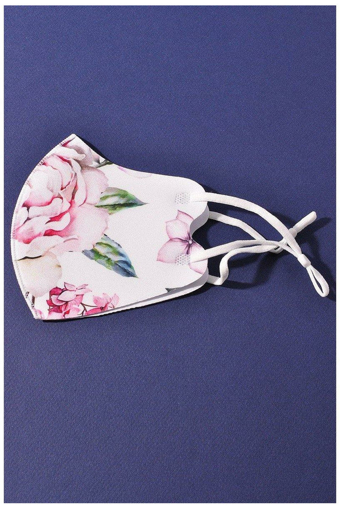 floral pattern covid mask 