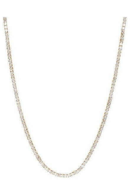 Gold Tennis Necklace - MONZI