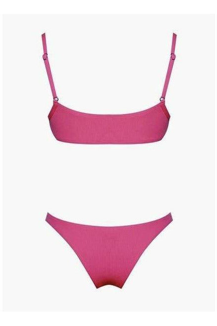 Sophia Neon Pink Bikini - MONZI