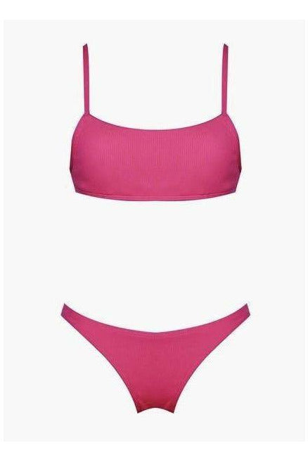 Sophia Neon Pink Bikini - MONZI