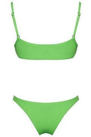 Sophia Neon Green Bikini - MONZI