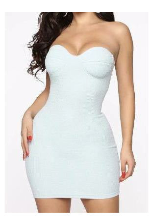 Bustier Tube Mini Dress - MONZI